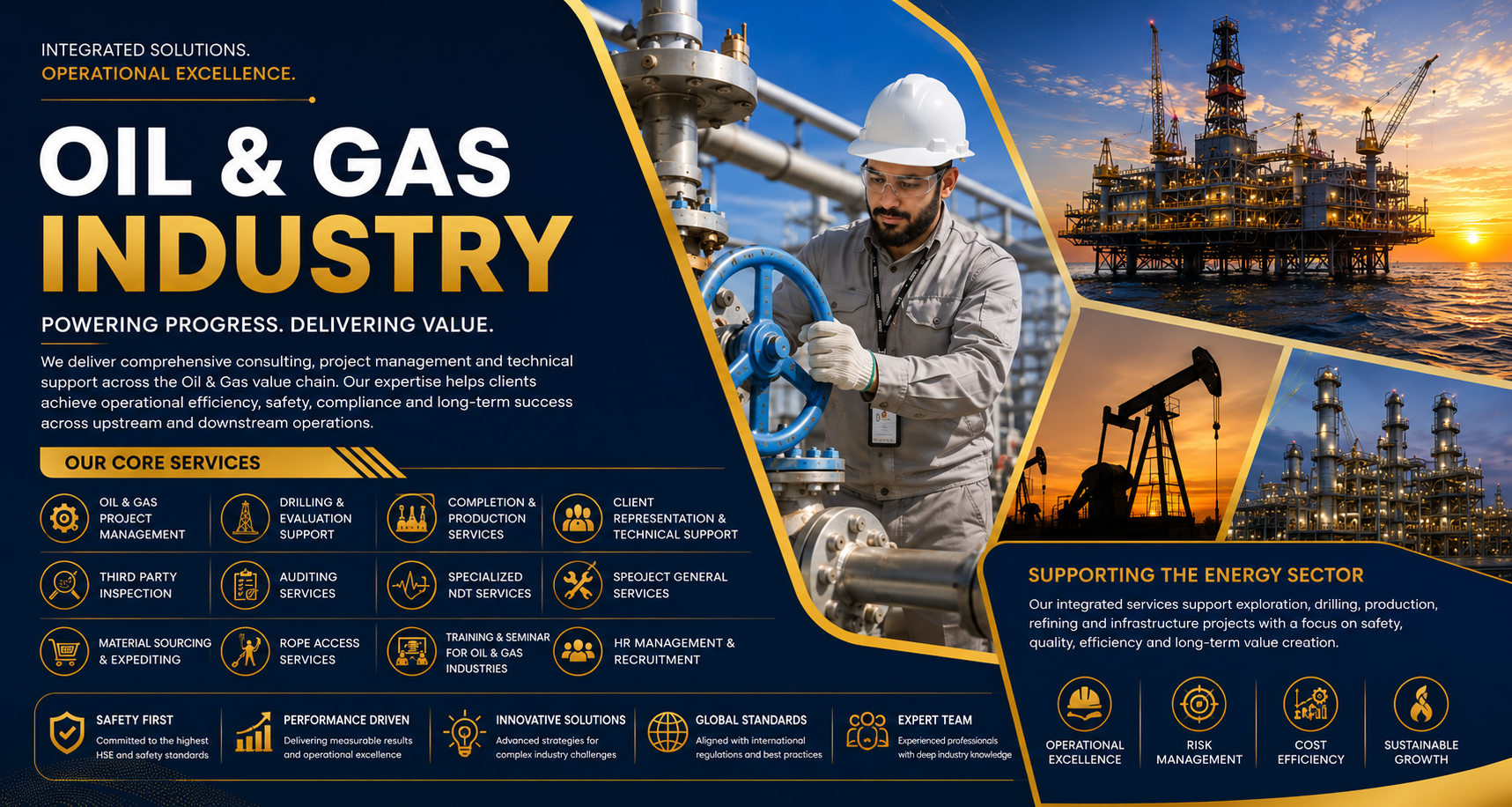 Oil & Gas Consulting & Project Management Services